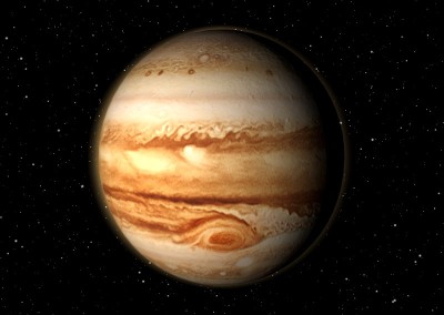 Der Planet Jupiter made with Blender