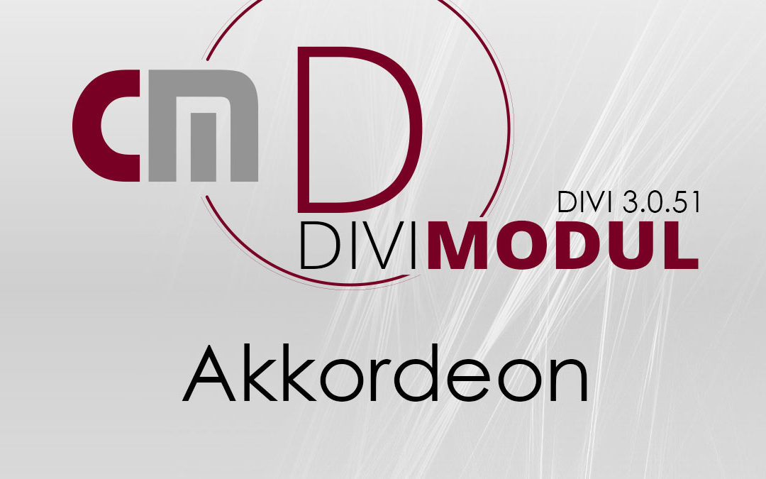 Divi Modul – Akkordeon