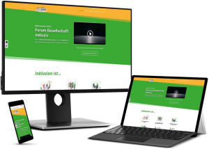 Webseite Forum Gesellschaft inklusiv