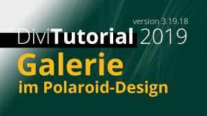 DiviTutorial Galerie im Polaroid-Design