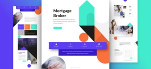 Kostenloses Immobilienmakler Layout Pack