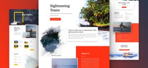 Kostenloses Sightseeing Layout Pack