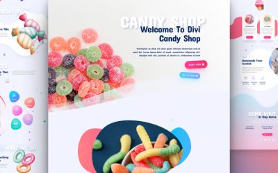Kostenloses Candy Shop Layout Pack
