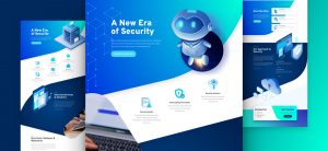 Kostenloses Cyber Security Layout Pack
