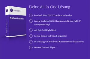 DS-GVO Toolbox für WordPress